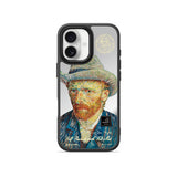 Self-Portrait with Grey Felt Hat - Flex Mirror iPhone Case