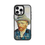 Self-Portrait with Grey Felt Hat - Flex Mirror iPhone Case
