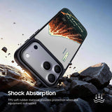 Rainstorm Beneath the Summit - Flex Mirror iPhone Case