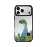 Woman with a Paraso - Flex Mirror iPhone Case