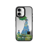 Woman with a Paraso - Flex Mirror iPhone Case
