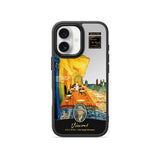 Cafe Terrace at Night - Flex Mirror iPhone Case