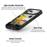 Cafe Terrace at Night - Flex Mirror iPhone Case