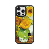 Vase with Three Sunflowers - Flex Mirror iPhone Case