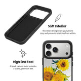Vase with Three Sunflowers - Flex Mirror iPhone Case