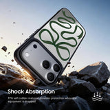 Green Ribbon - Flex Mirror iPhone Case