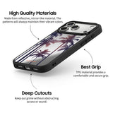 Red Dusk - Flex Mirror iPhone Case