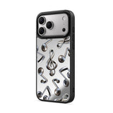 Metallic Notes - Flex Mirror iPhone Case