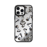 Metallic Notes - Flex Mirror iPhone Case