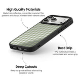 Pale Green - Flex Mirror iPhone Case