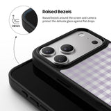 Soft Purple - Flex Mirror iPhone Case