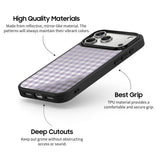 Soft Purple - Flex Mirror iPhone Case