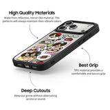 Happy List - Flex Mirror iPhone Case