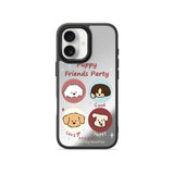 Puppy Party - Flex Mirror iPhone Case