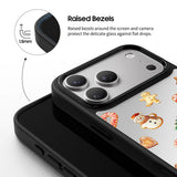 Enjoying Snacks - Flex Mirror iPhone Case