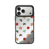 Holly＆Poinsettia - Flex Mirror iPhone Case