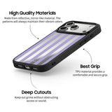 Light Purple - Flex Mirror iPhone Case