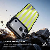 Green Purple - Flex Mirror iPhone Case