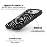 Black Sand - Flex Mirror iPhone Case