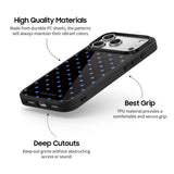 Blue Black - Flex iPhone Case