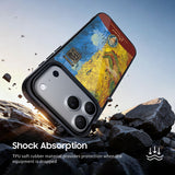 Wheat Field with Crows - Flex iPhone Case