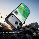 Green Wheat Fields, Auvers - Flex iPhone Case
