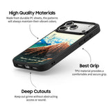 Rainstorm Beneath the Summit - Flex iPhone Case
