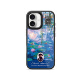 Blue Water Lilies and Willow - Flex iPhone Case
