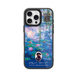 Blue Water Lilies and Willow - Flex iPhone Case
