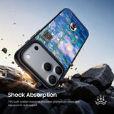 Blue Water Lilies and Willow - Flex iPhone Case