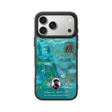 Water Lilies (Turquoise) - Flex iPhone Case