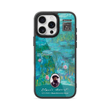 Water Lilies (Turquoise) - Flex iPhone Case