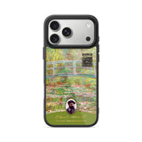 Bridge Over a Pond of Water Lilies - Flex iPhone Case
