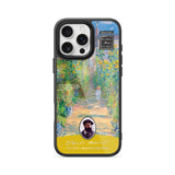 The Artist's Garden at Vetheuil - Flex iPhone Case