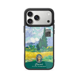 Wheat Field with Cypresses - Flex iPhone Case