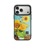Vase with Three Sunflowers - Flex iPhone Case