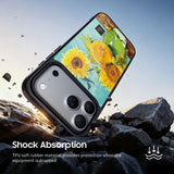 Vase with Three Sunflowers - Flex iPhone Case