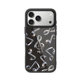 Metallic Notes - Flex iPhone Case