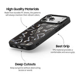 Metallic Notes - Flex iPhone Case