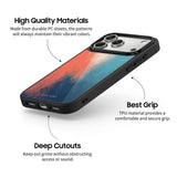 Blue/Orange - Flex iPhone Case
