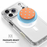 Orange Blue - Tough Magnetic Grip Stand