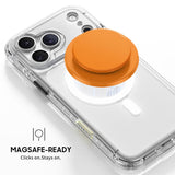 Hermes Orange - Tough Magnetic Grip Stand