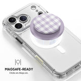 Soft Purple - Tough Magnetic Grip Stand