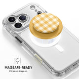 Warm Yellow - Tough Magnetic Grip Stand