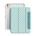 Blue Green - Leather Magnetic iPad Case