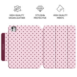 Berry Pink - Leather Magnetic iPad Case