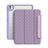 Pink Purple - Leather Magnetic iPad Case