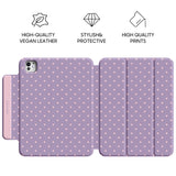 Pink Purple - Leather Magnetic iPad Case