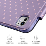 Pink Purple - Leather Magnetic iPad Case