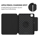 Blue Black - Leather Magnetic iPad Case